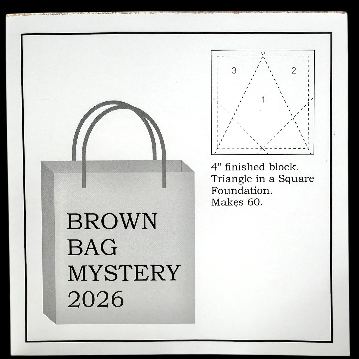 Brown Bag Mystery 2026 Foundation Pack