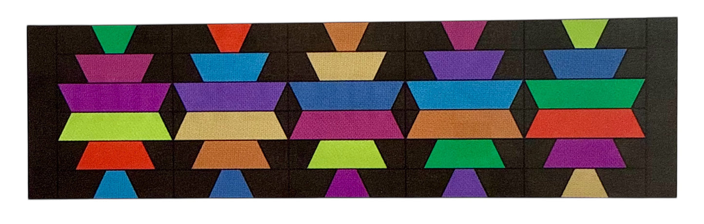 Keystone Table Runner Pattern by Karen Montgomery, 14"x 51"