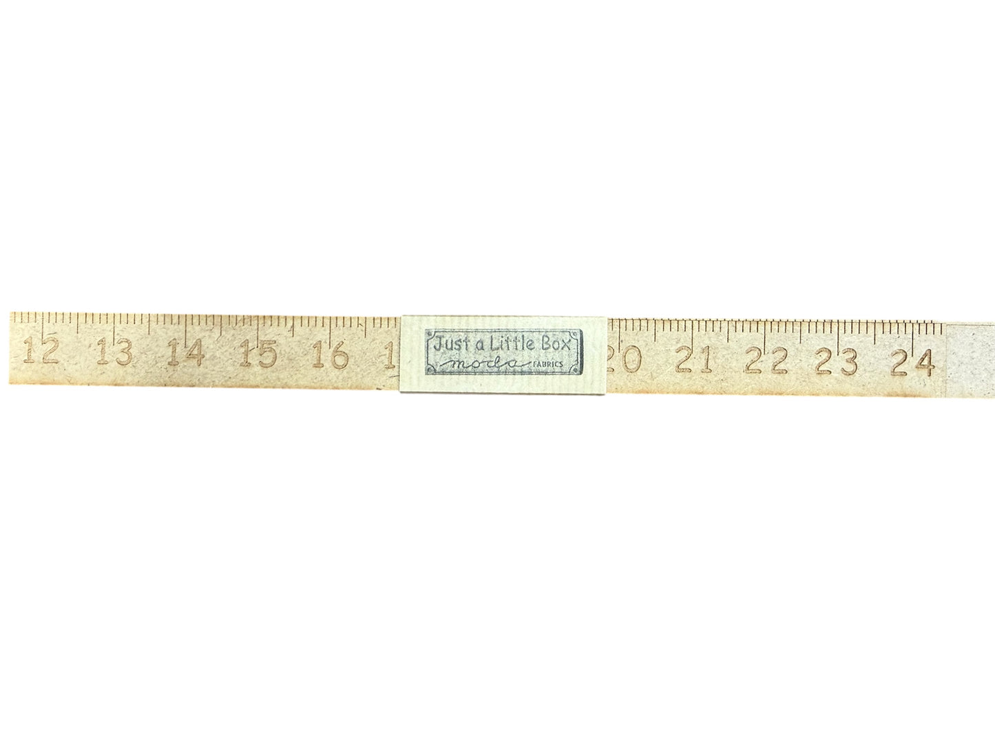 10" Wood Frame Ruler by Moda Fabric "Just a Little Box" Project