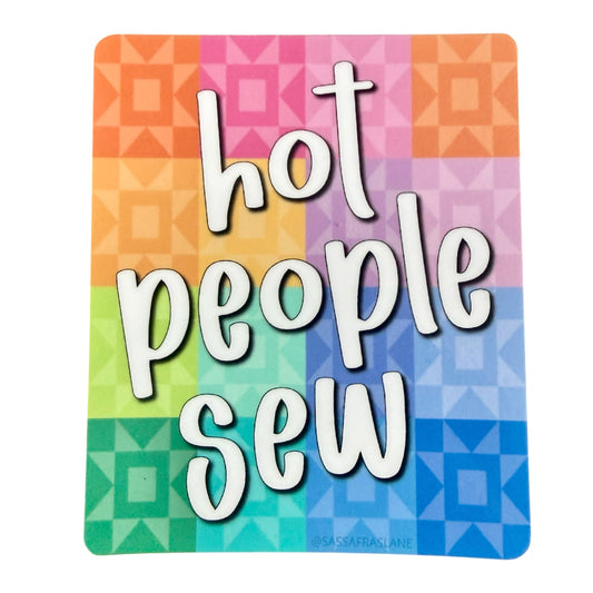 Hot People Sew Stickers