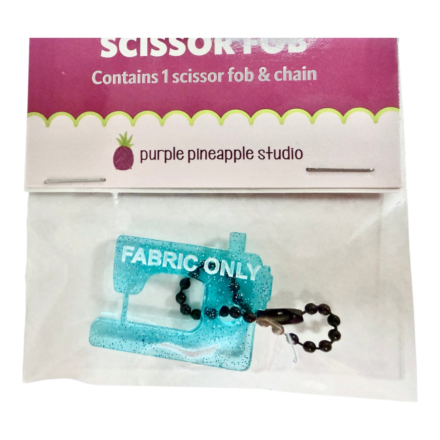 Scissor Fob By Purple Pineapple Studio