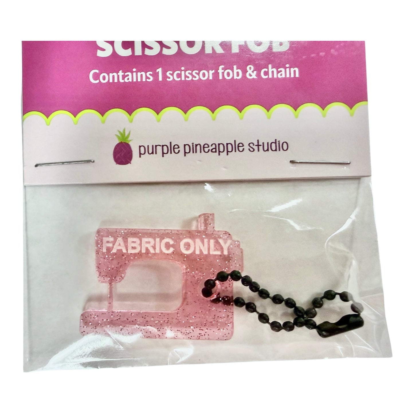 Scissor Fob By Purple Pineapple Studio