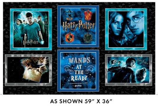Harry Potter Pillow Panel - Pre-order Will Arrive by Late Nov. 2025