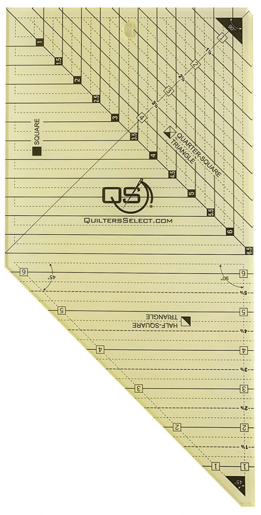 Quilters Select 3-n-1 Half-Square Combo Ruler