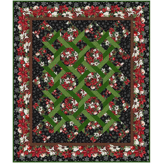 Winter Enchantment Garden Twist Quilt Kit By Jason Yenter