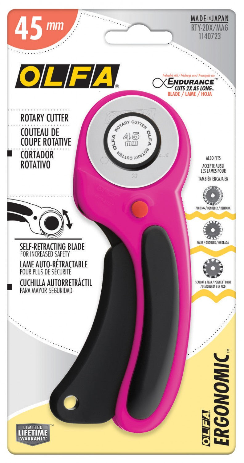 Olfa 45mm Ergonomic Rotary Cutter