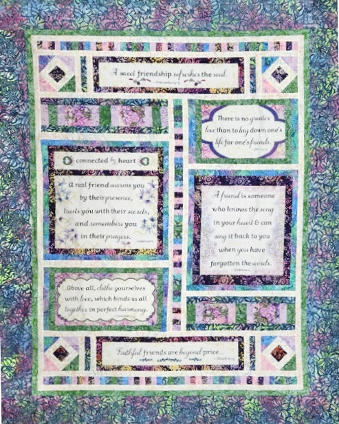 Connected by Heart Quilt Kit