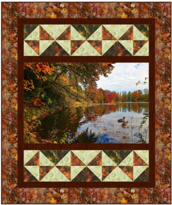 Ripple - On The Path To Fall Quilt Kit