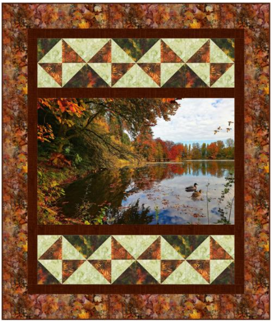 Ripple - On The Path To Fall Quilt Kit