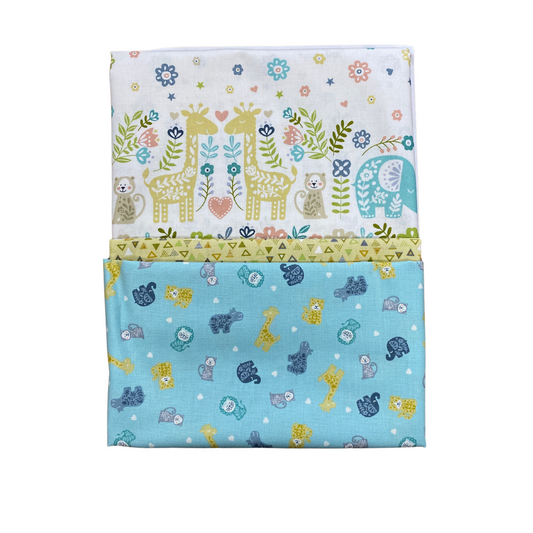 Zoo Animal Pillow Case, Kit