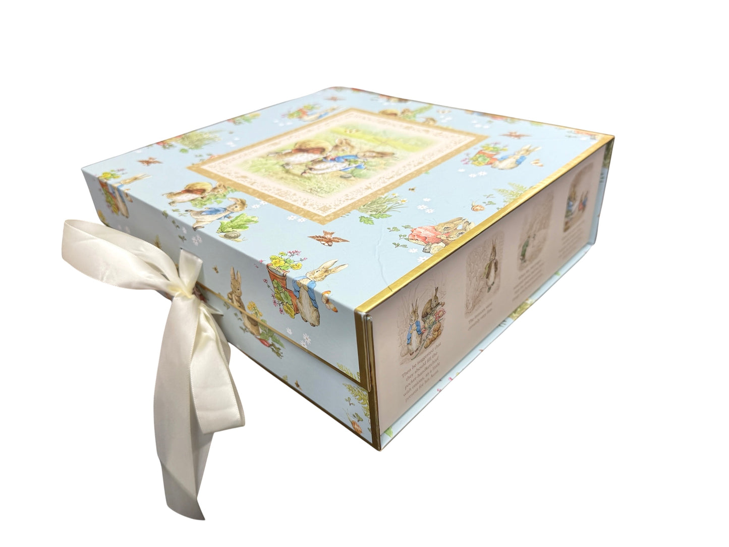 Peter Rabbit and Benjamin Bunny Peter's Garden Adventures Boxed Quilt Kit
