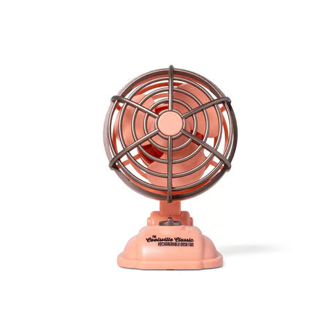 Coolsville Classic Mini Rechargeable Classic Fan