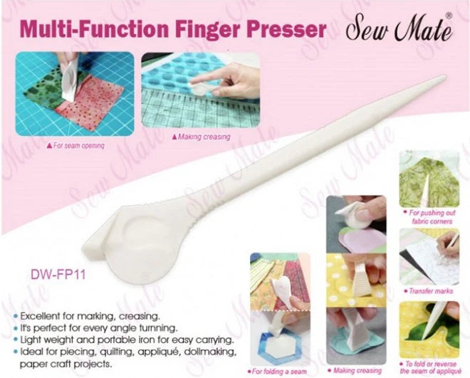Multi-Function Finger Presser by Sew Mate