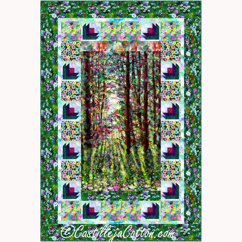 Floral Meadow Quilt Pattern