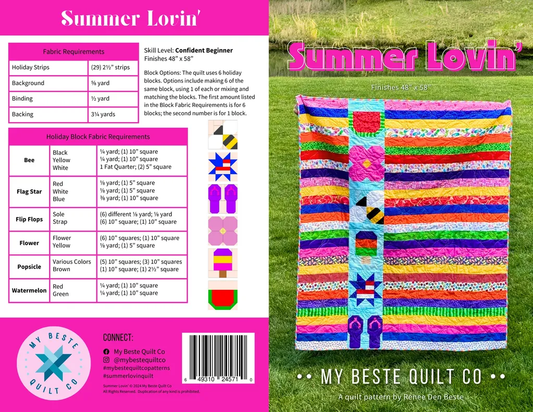 Summer Lovin' Quilt Pattern