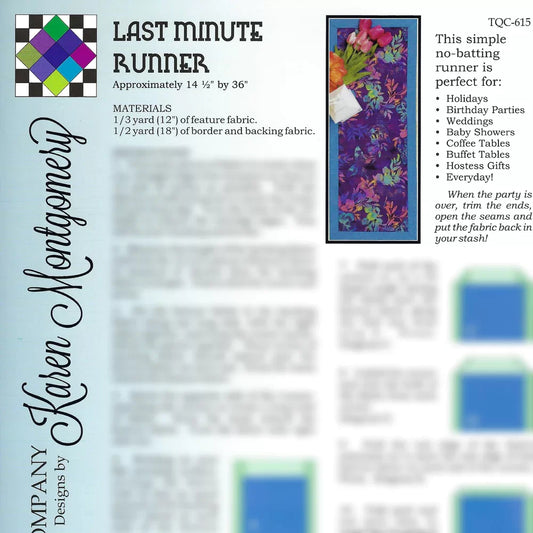 Last Minute Runner Pattern