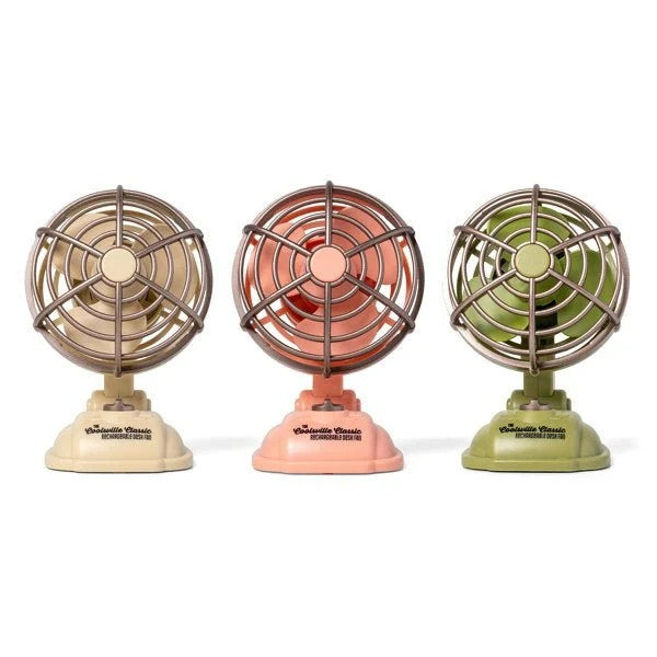 Coolsville Classic Mini Rechargeable Classic Fan