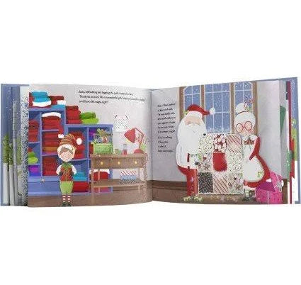 PRE-ORDER Santa Suit Quilt Kit Box with Storybook