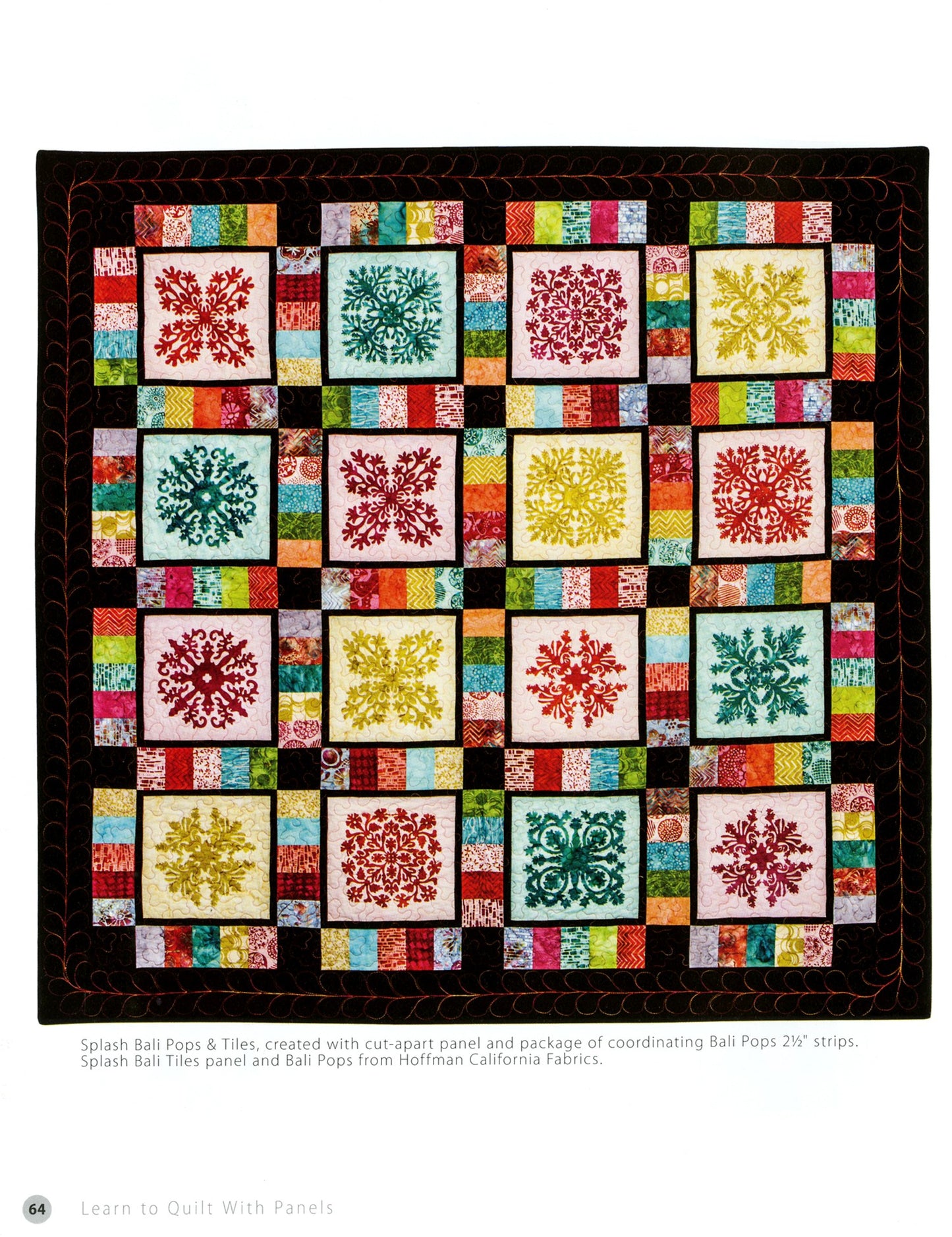 Learn To Quilt With Panels: Turn Any Fabric Panel Into A Unique Quilt
