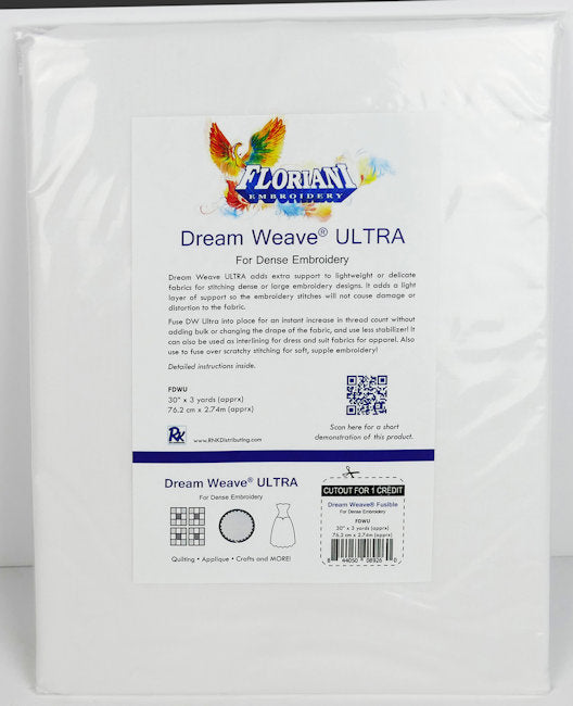Dream Weave Ultra FDWU 30in x 3yd, Floriani