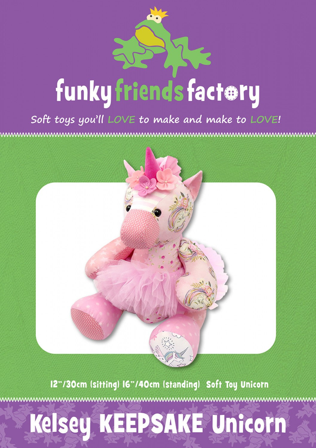 Kelsey Keepsake Unicorn, Pattern