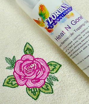 Heat N Gone Topping 10" x 10yds, Floriani