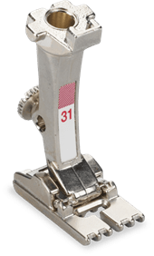 Pintuck Foot with 5 Grooves #31, Bernina 0084717300