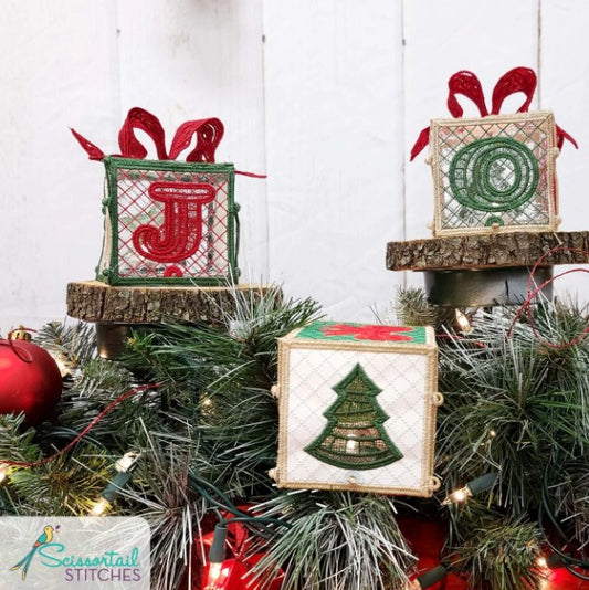 OESD Holly Jolly Ornaments & Accents