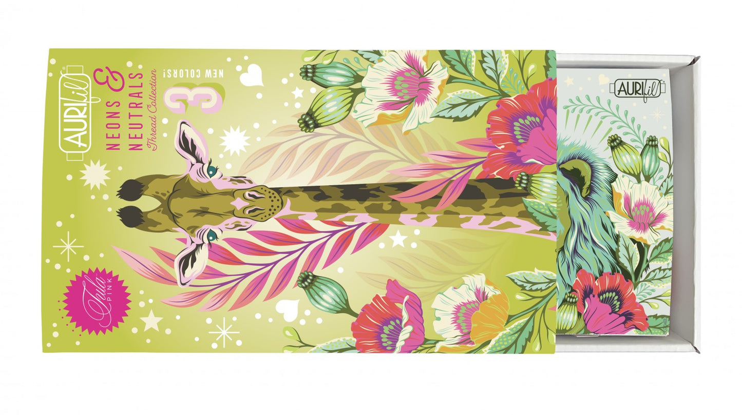 Neon's & Neutrals by Tula Pink 20 Small Spools