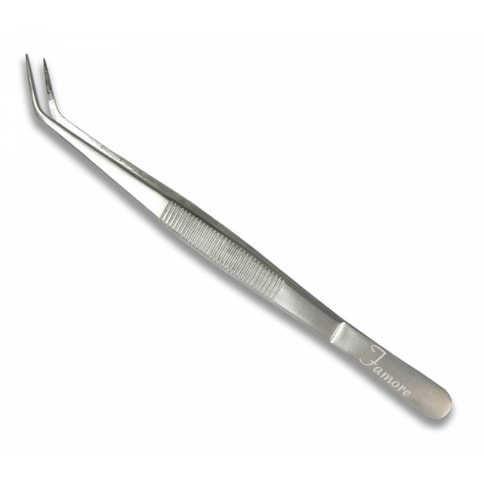 6" Angled Serger Style Tweezers