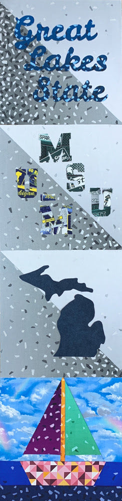SOLD OUT 2021 Quilter's Trek Michigan Blocks, Appliqué